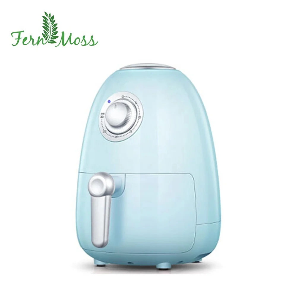 BLUE 2.0L MINI PORTABLE AIR FRYER 800W