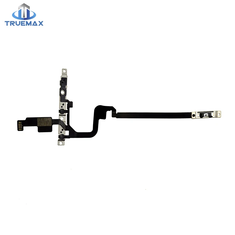 Cell Phone Small Parts for iPhone15 Pro Max Power Volume Flex With Metal Piece for iPhone 15 Pro Max Mobile Phones Spare Parts
