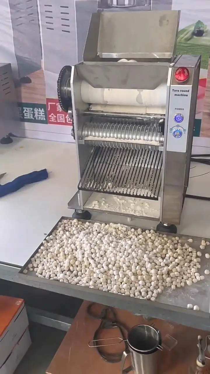 Taro Round Machine Tapioca Pearl Machine Milk Tea Tapioca Boba Maker Tapioca Pearl Making Machine