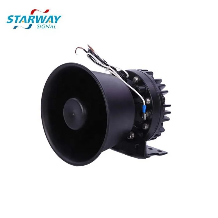 Starway Round 100W 150W police car  horn  siren speaker 11 ohm horn siren speaker for PA and EMS