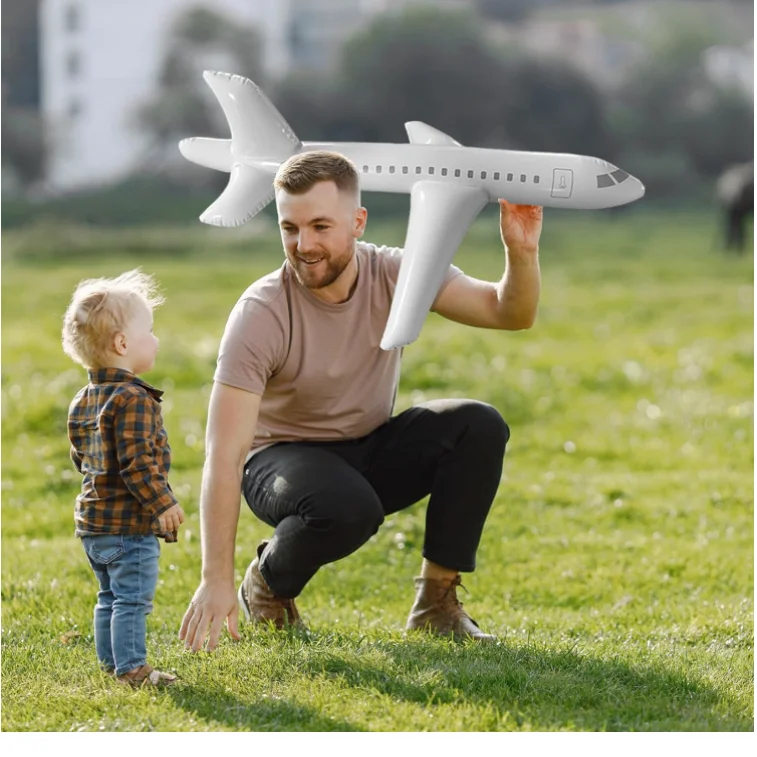 pvc small inflatable airplane mini aircraft for advertising