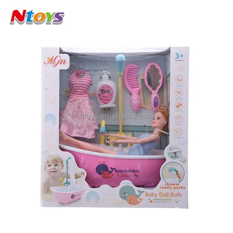 11.5 Inches Munecas De Juguete Dolls for Girls Mini Toy Bathtub Fashion Doll