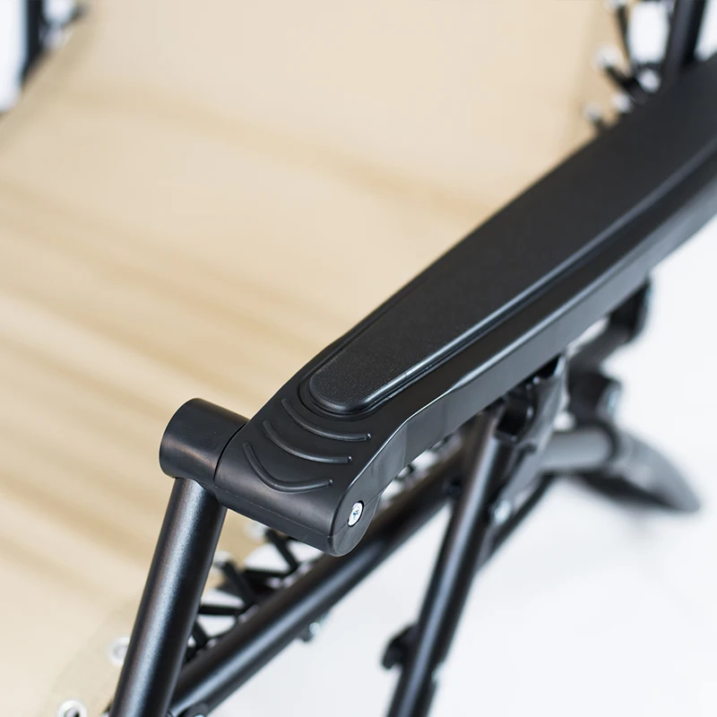 Factory Price Teslin Fabric Lounge Chair Outdoor Zero Gravity Folding Chair