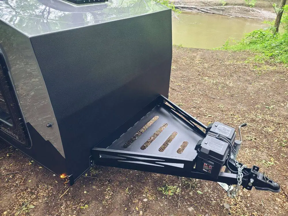 Glaming mini camper van Rv Camper Caravan Trcuks with Integrated Camping Caravan Travel Trailer