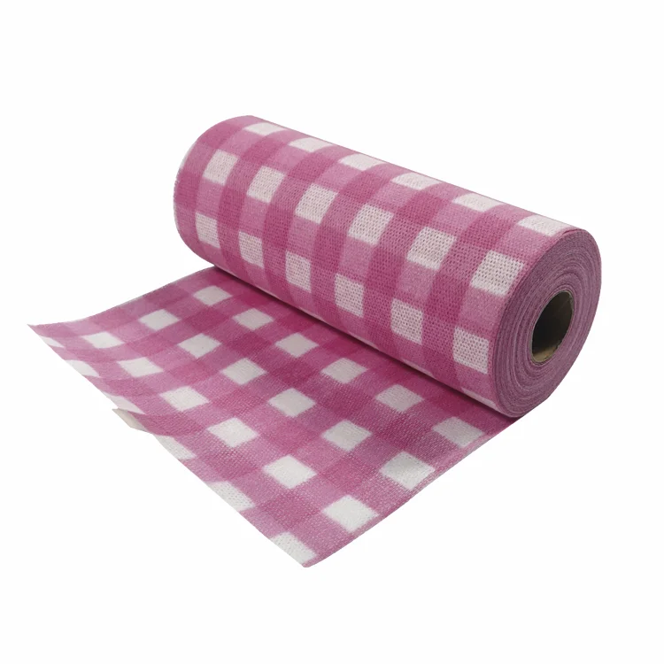 
Absorbent Material Cleaning Wipes Diy Clear Back Packs For Embroidery Cheap non woven Fabric Roll 