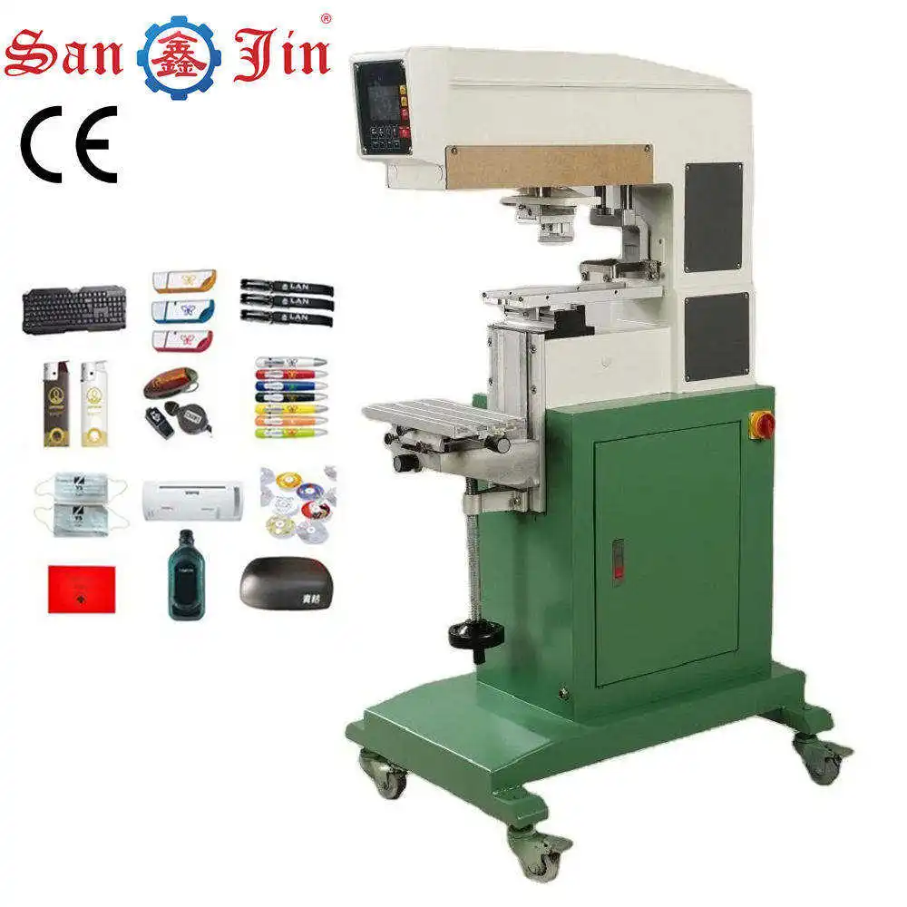 Best Single Color Bottle Pad Printing Machine Sealed Ink Cup Pad Printing Machine