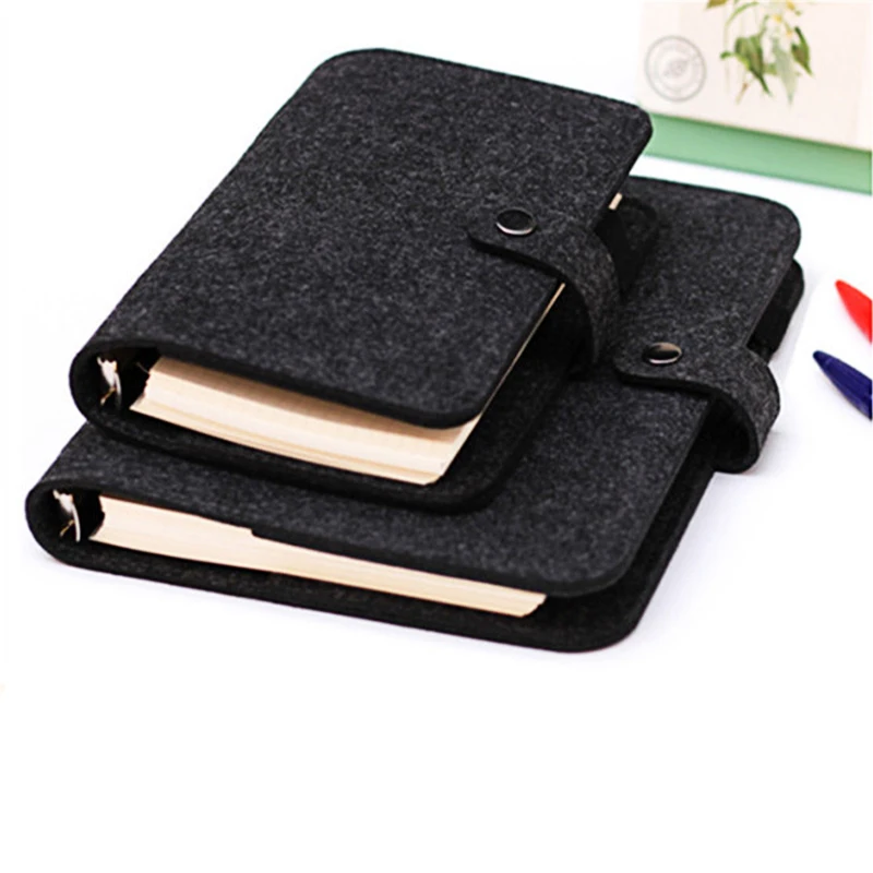 A6 фетровая Обложка для дневника, индивидуальная Ручная книжка, кожаная записная книжка, блокнот, фетровый блокнот, фетровая ткань, чехол для книг