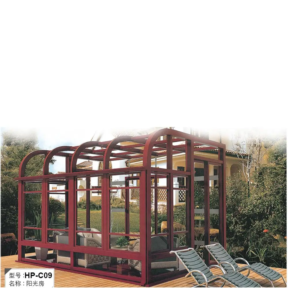 foshan sunroom solar attractive greenhouse glass room