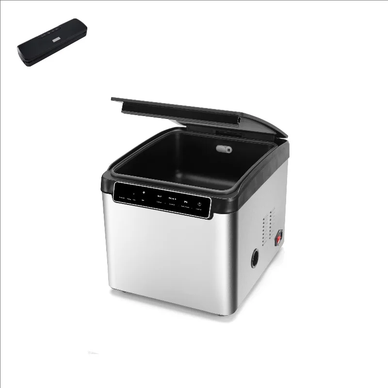 Commercial Chamber Vacuum Sealing Machine with -100KPA High Suction Power Desktop Food Vacuum Sealer