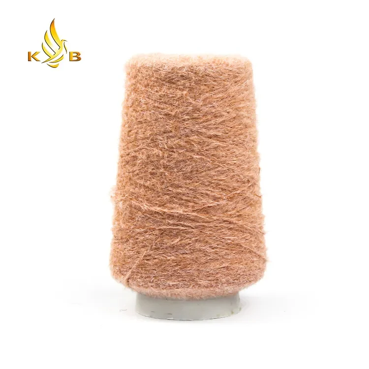 Kingeagle Fancy Soft imitate nylon mink feather yarn for knitting