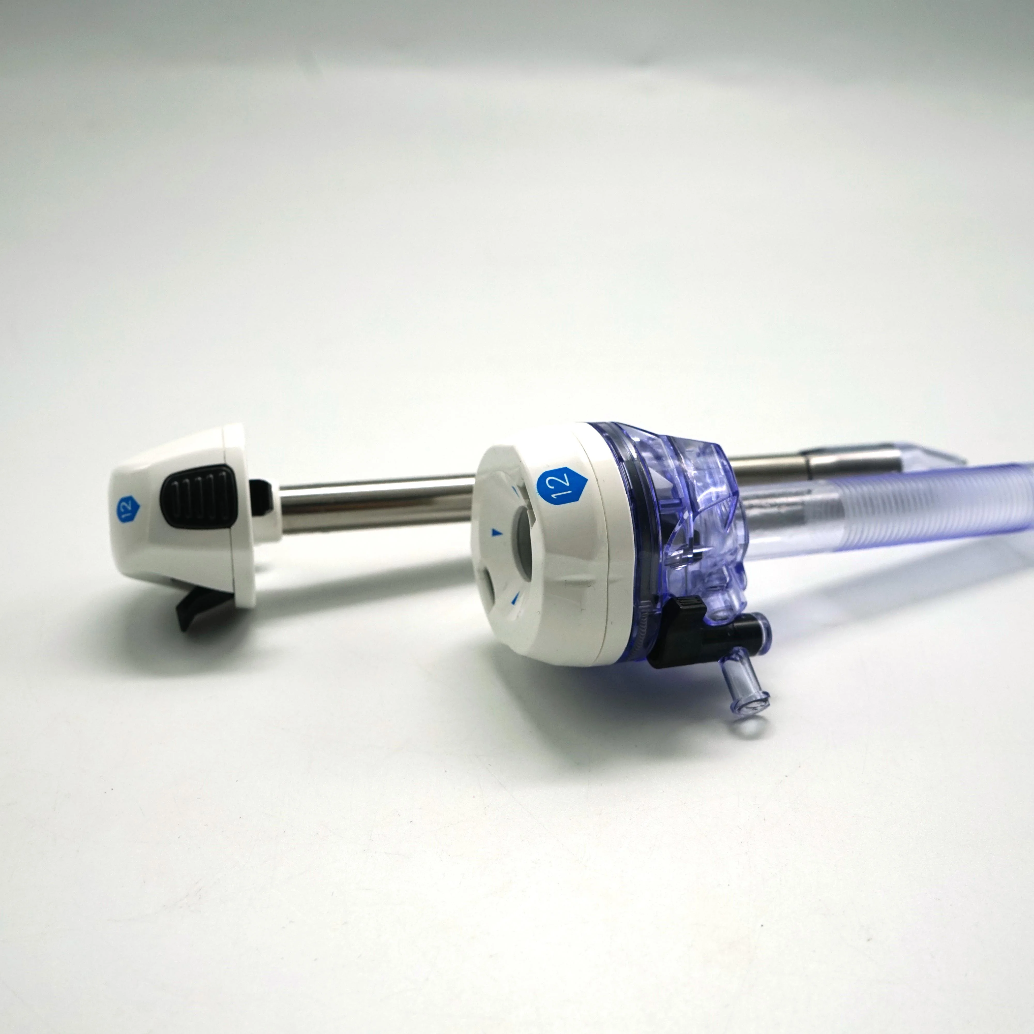 Disposable  laparoscopic endoscopic bladeless optical plastic types sheath trocar kit set