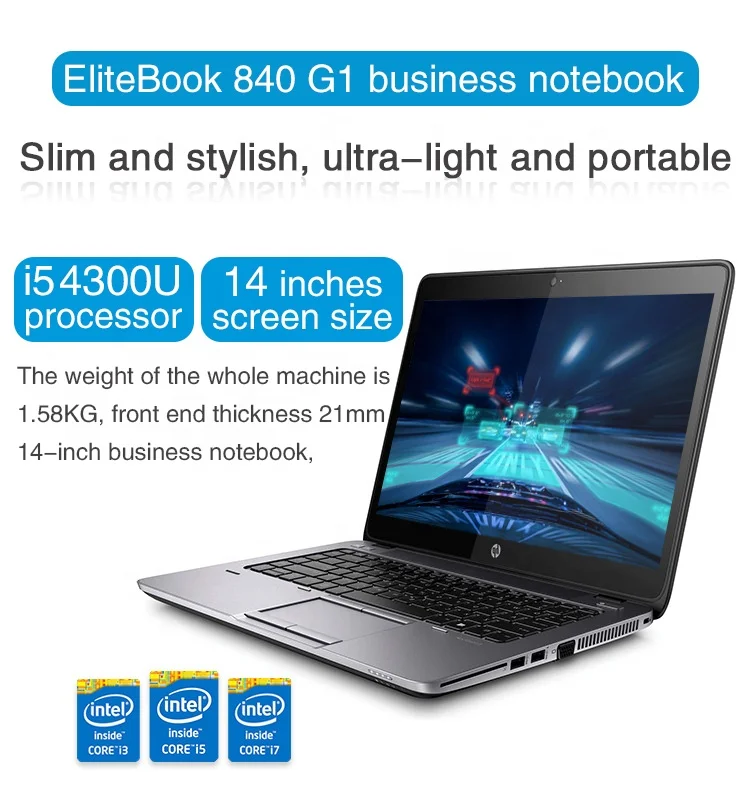 
Grade A Refurbished hp laptop used laptops for sale wholesale probook 840G1 840G2 820G1 820G2 850G1 850G2 