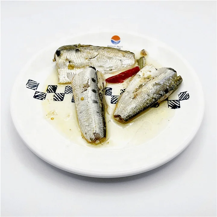 Оптовая продажа консервированных морепродуктов сардин в масле 125 г