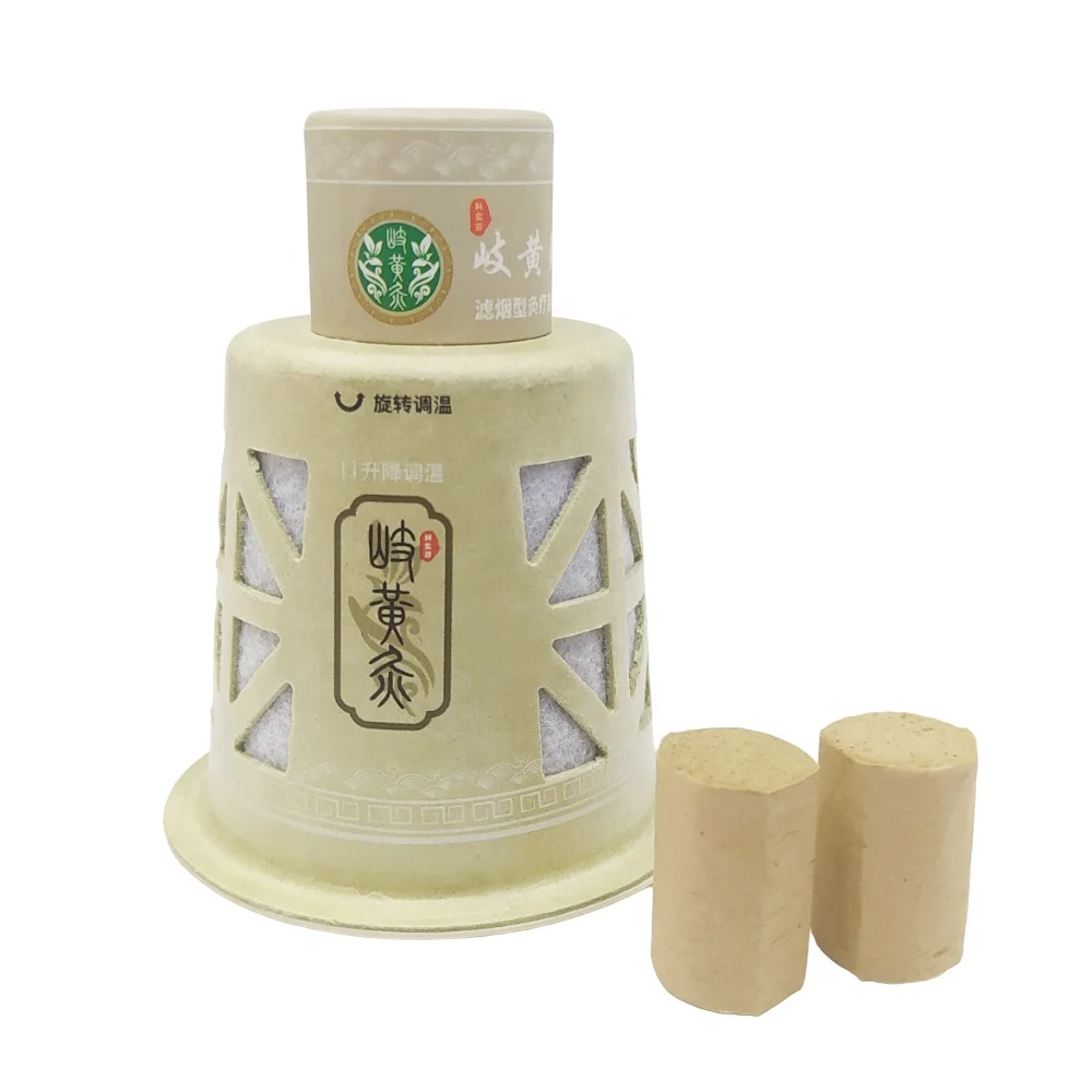 Moxa roll temperature control paper moxibustion cup