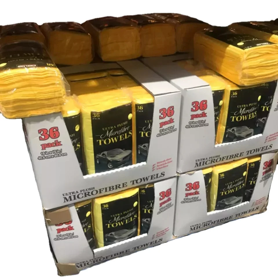 High Quality Car Washing Cloth Thickened Microfiber Towels Absorbent Cleaning Car Towels