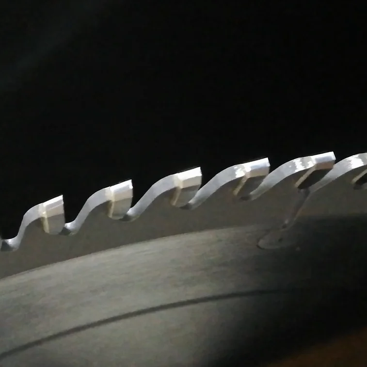 TCT circular saw blade for cutting wood coating panel MDF