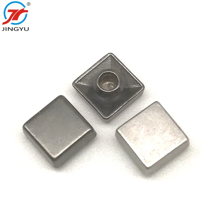 Wholesale Garment Accessories brass leather press studs buttons for jeans