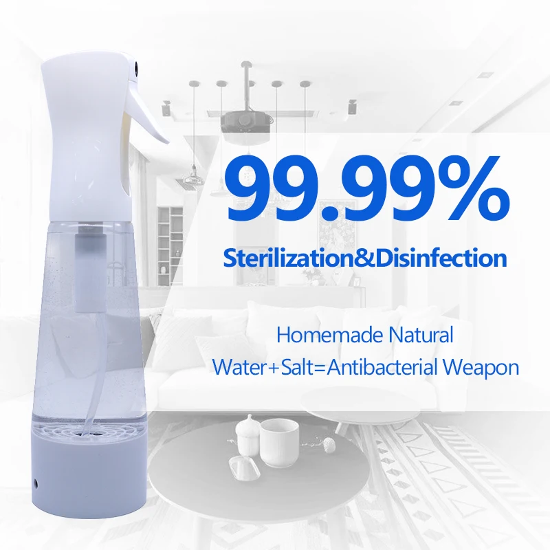 
Portable sodium hypochlorite common salt disinfector water generator hypochlorous acid disinfection water maker machine 