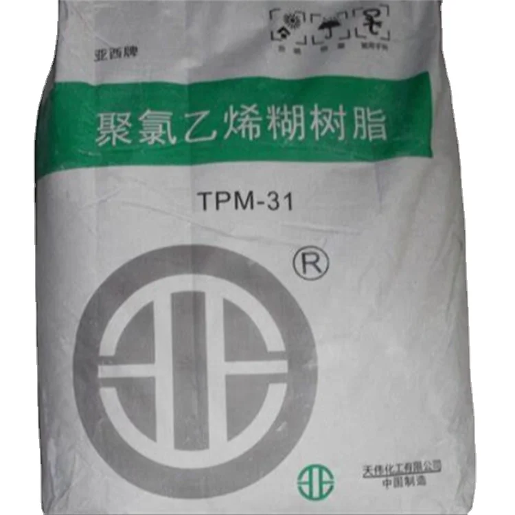 High Quality Industry Grade Suspension Grade PVC Paste Resin TPM/TPH-31 for prompt shipment