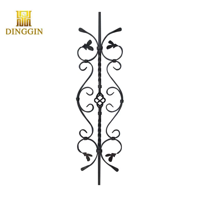 Adjustable Wrought Iron Scroll Balusters