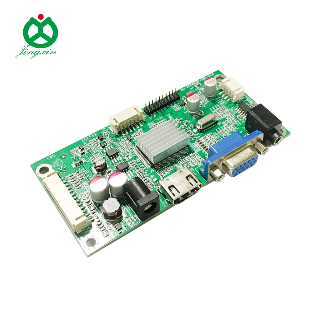 JX-EDP LCD controller motherboard directly drives control EDP screen panel with  VGA and HM input edp-dip