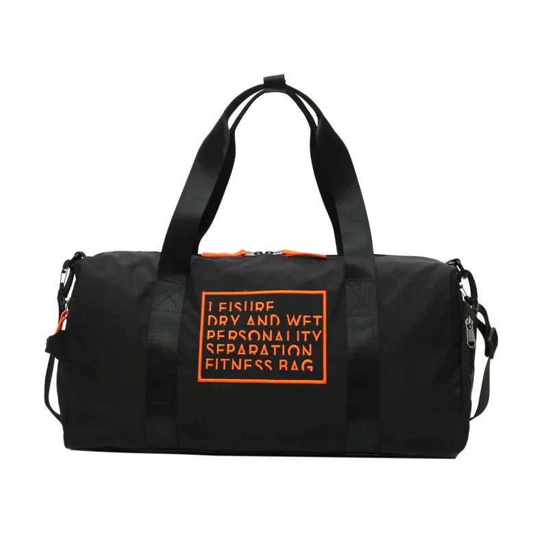 Fashion Design Travel Large Carry On Backpack Waterproof Duffle Sling Compact Gym Bag with Shoe Compartment