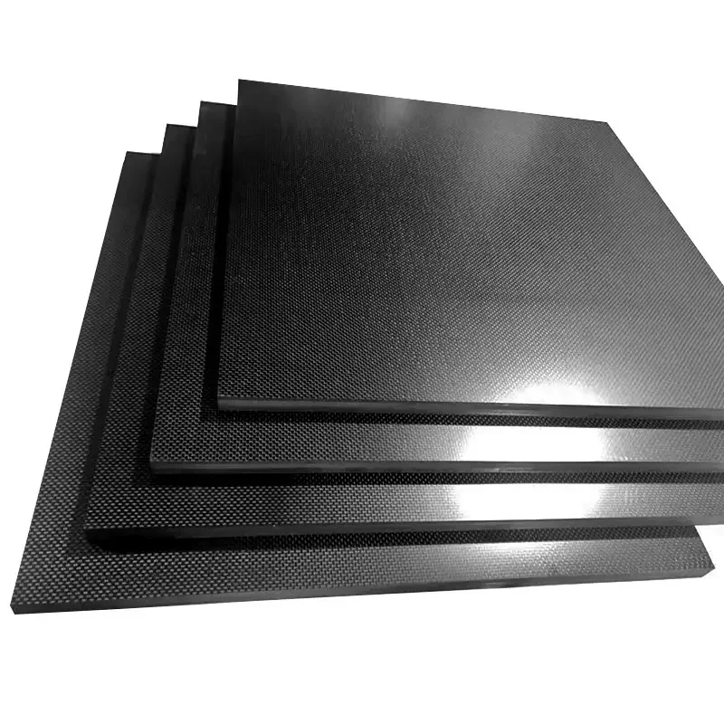 Carbon fiber sheet High strength glossy matte twill plain  carbon fiber heat resistant sheets Carbon Fibre Plate