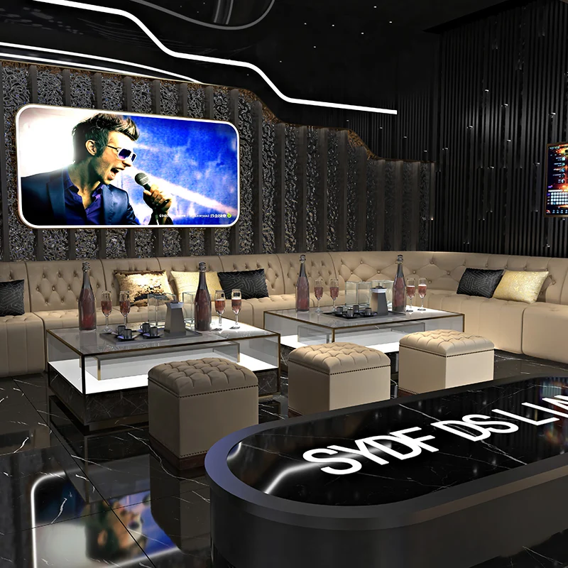 Современный VIP пляжный ночной клуб барная мебель KTV караоке-бокс комната для гостиной ночного клуба сидения стол и стул