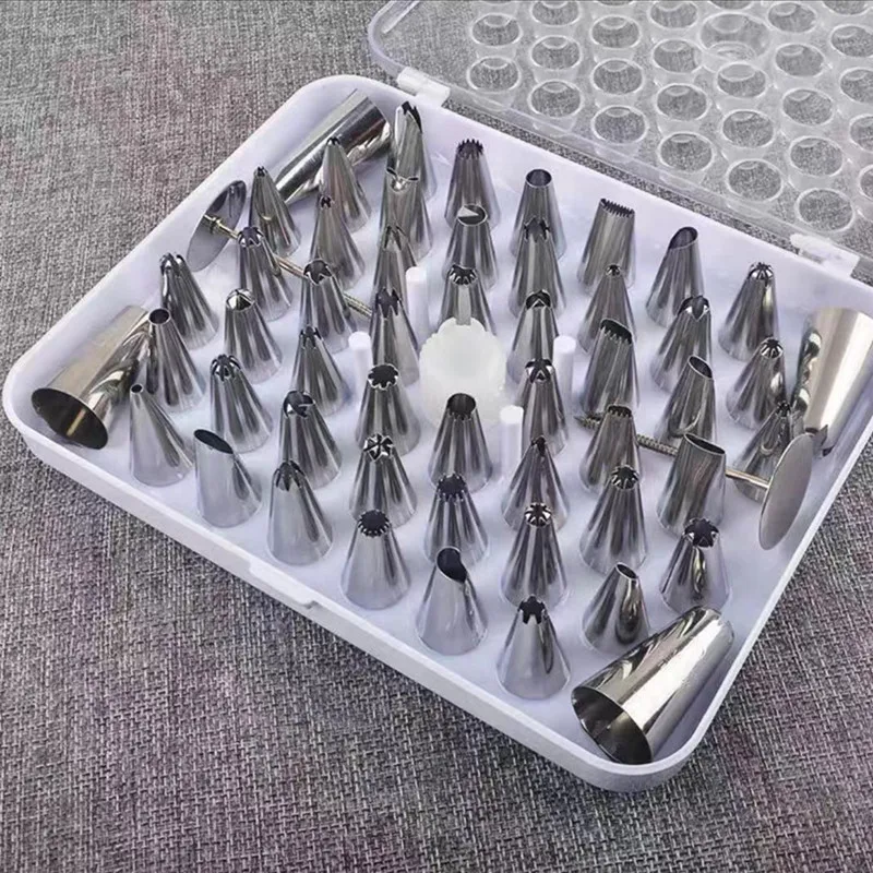 
Amazon Hot Party Baking Supplies Baking Cake Tools Nozzles 52pcs Sets cake decoration too 