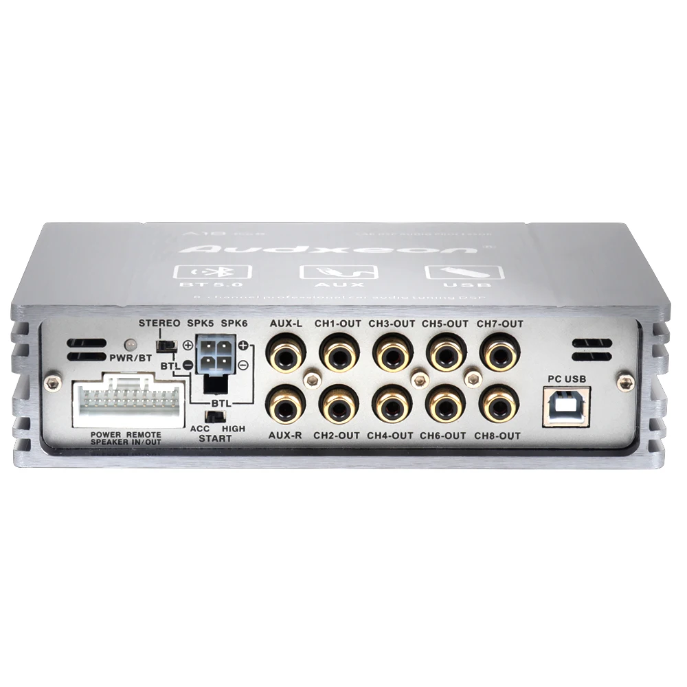 Good Quality OEM 8 Channel Car DSP Audio Amplifier Music Player