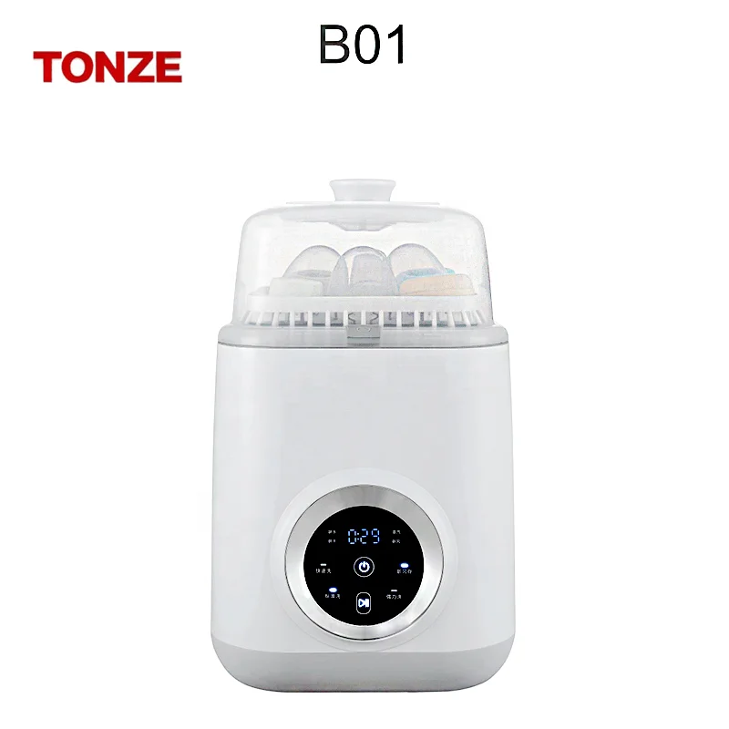 TONZE Baby Bottle Sterilizers Machine Digital Milk Bottle Sterilizer