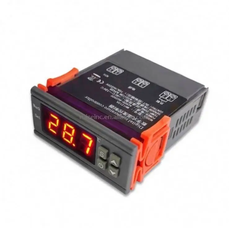New MH1210W Digital Thermostat Temperature Controller DC12V DC24V AC110-220V Thermoregulator for Incubator Box NTC Sensor