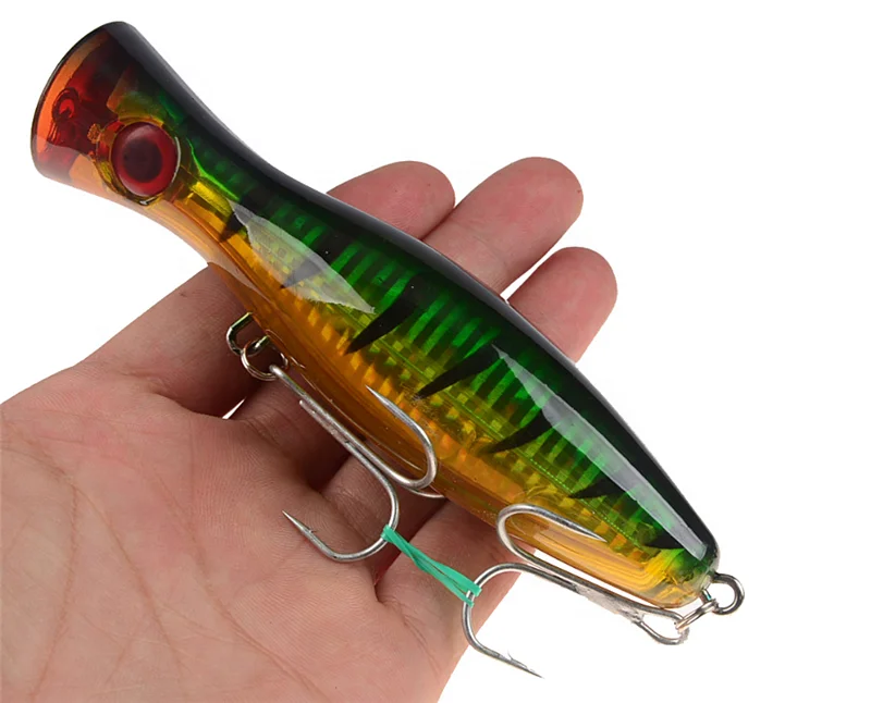 120mm 40g saltwater popper lures big game popper lure baits ABS plastic popper lure for sea winter fishing