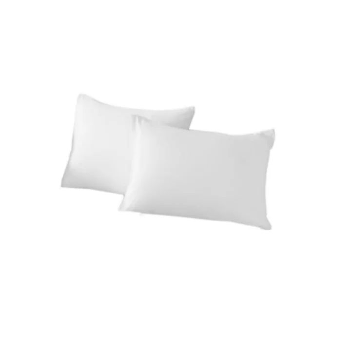 High-density White 100% Cotton Pillowcase Pillow Cover 20 x 30 inches Envelope Closure for Hotel/Home