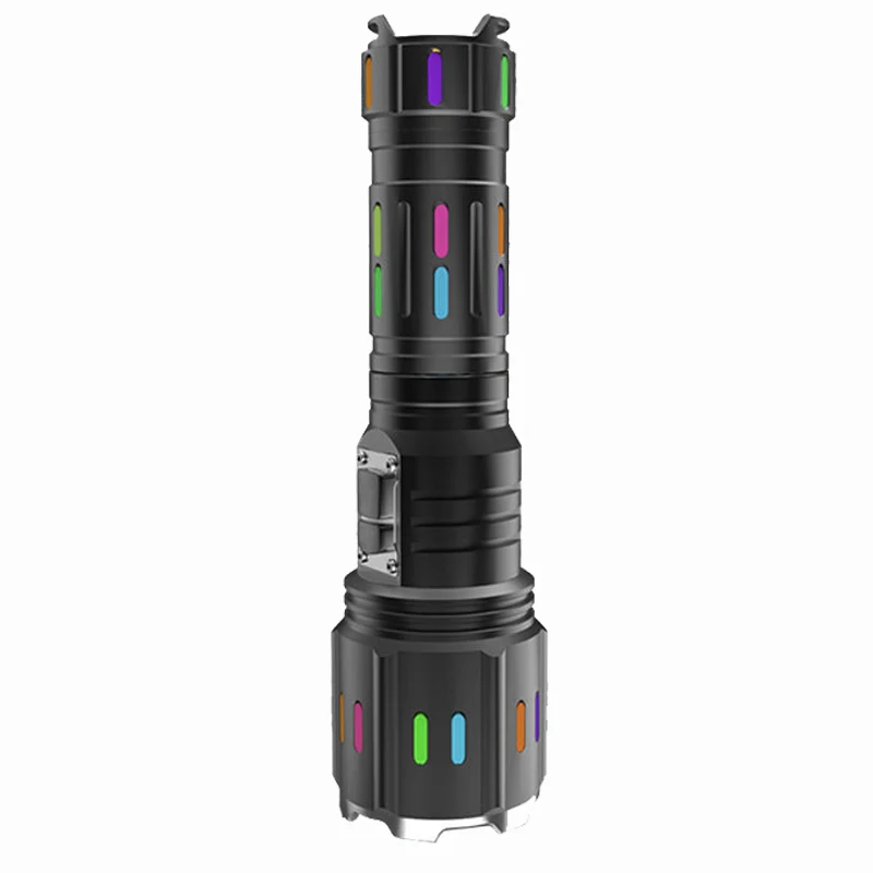 Hot Super Bright White 3000mAh Powerful Zoom Rechargeable Aluminum Alloy Tactical Torches Flashlights Powerful Led Flashlight