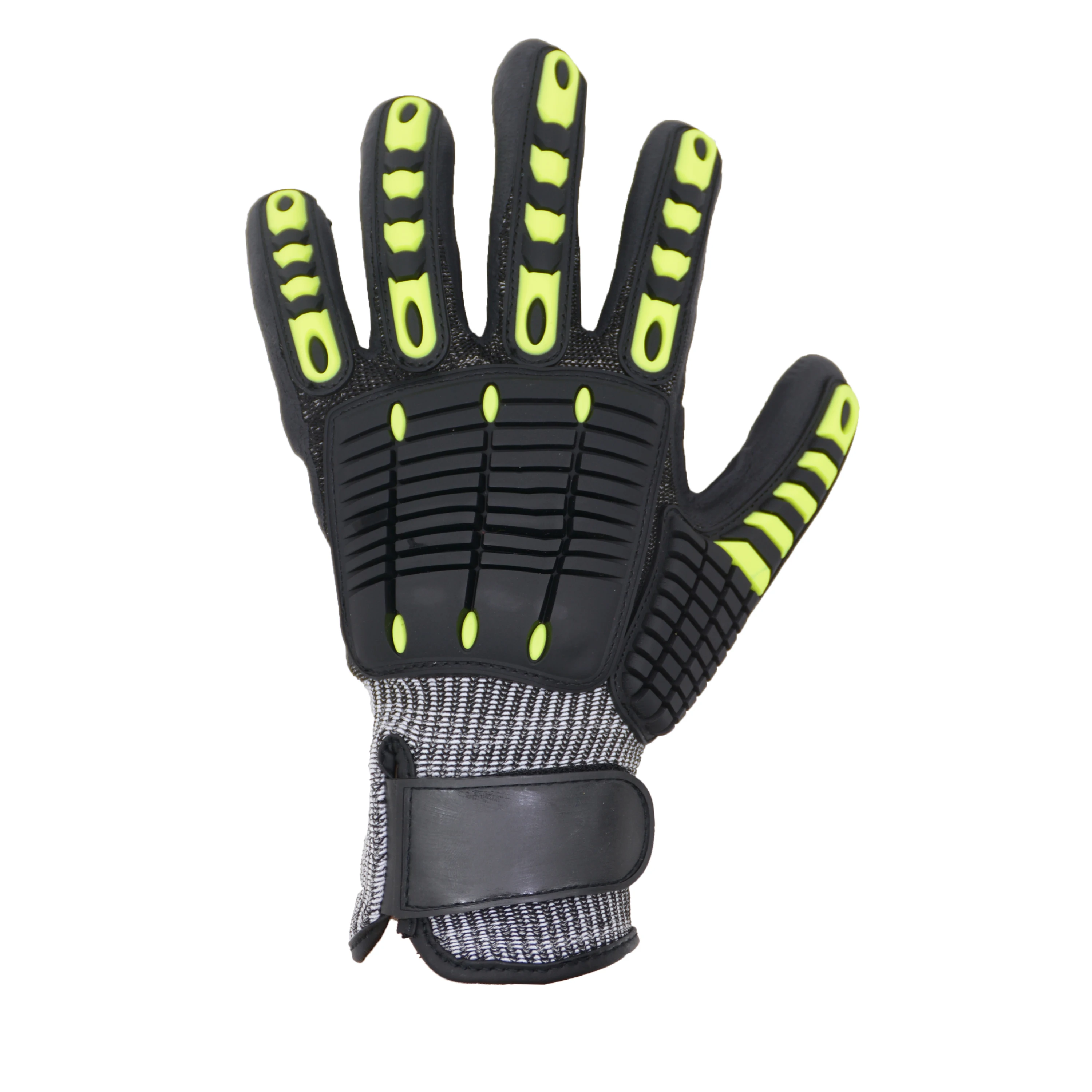 HANDLANDY Safety Working Dipped Cut Resistant Gloves dipping machine,steel cut resistant liner grip gloves