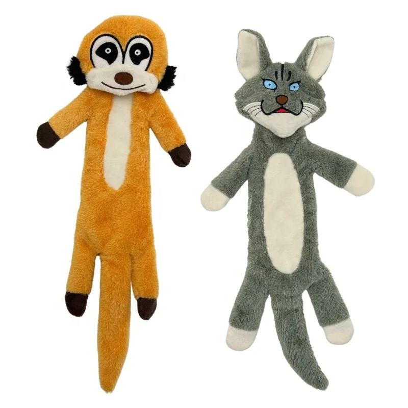 wholesale pet toy set pack custom no stuffing crinkle dog squeak plush toys pet dog toy