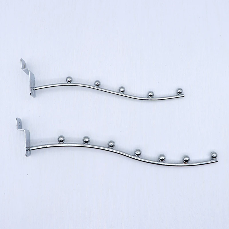 High Quality Custom  Groove board with bead hook  Stainless Steel Wall Hook