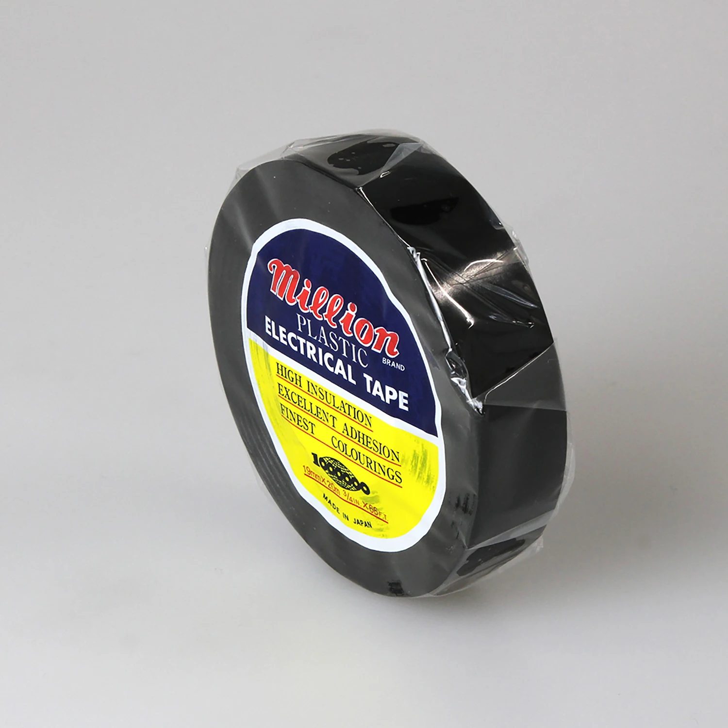 Black pvc electrical antistatic insulation civil engineering construction strong adhesion tape for air conditioner