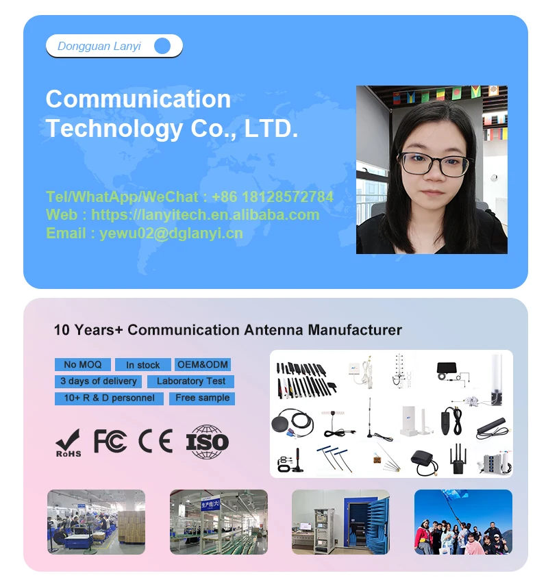 China OEM 5Dbi GPS Internal Antenna FPC Dual Band 4G Lte GSM GPS Antennas 2400-2500 Mhz With Ipex Antenna