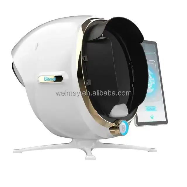 Portable Clinic Spa Salon Intelligent Welmay Moister	PH Face Facial Skin Hydration Level Tester Moisturizer Skin Tester Analyzer