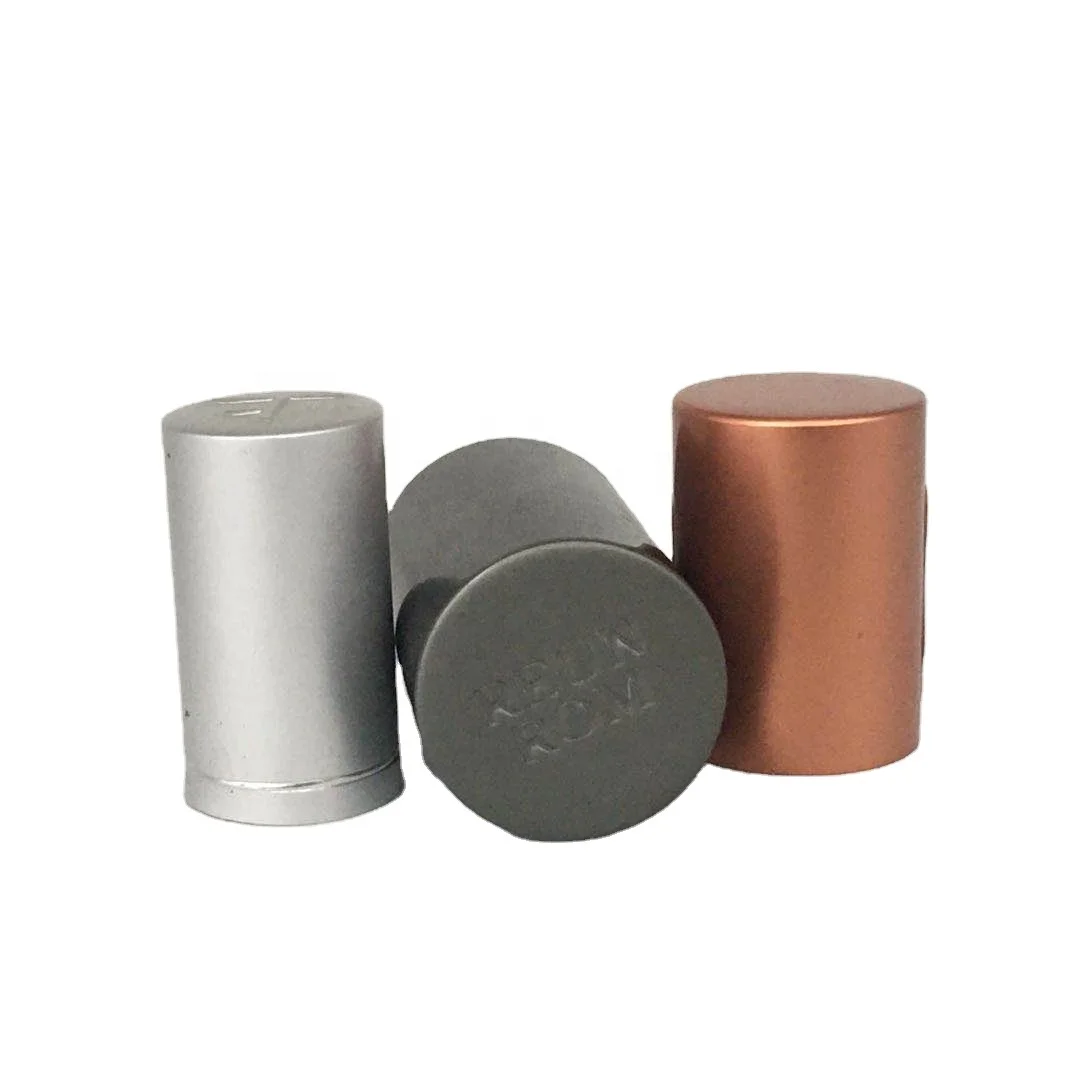 Elegant Black Aluminum Plastic Perfume Cap Easy-to-Use Screw Closure for Bottles Cosmetics and Perfumes CRIMP Feature