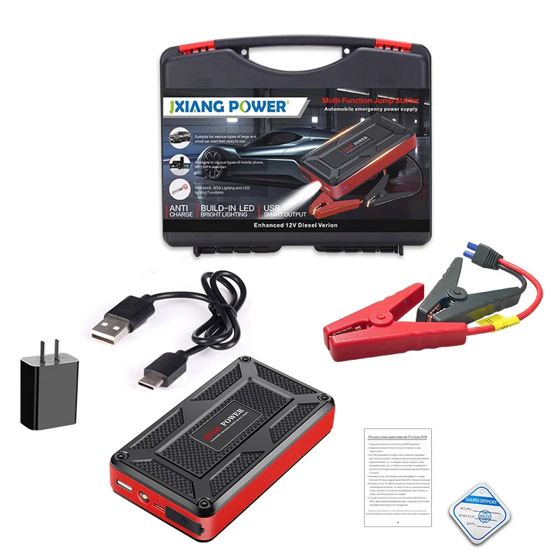 Hot Sale Multi-function 12V Portable Car Power Bank Jumper Box Battery Charger 49800mah Portable Power Bank For Electric Car