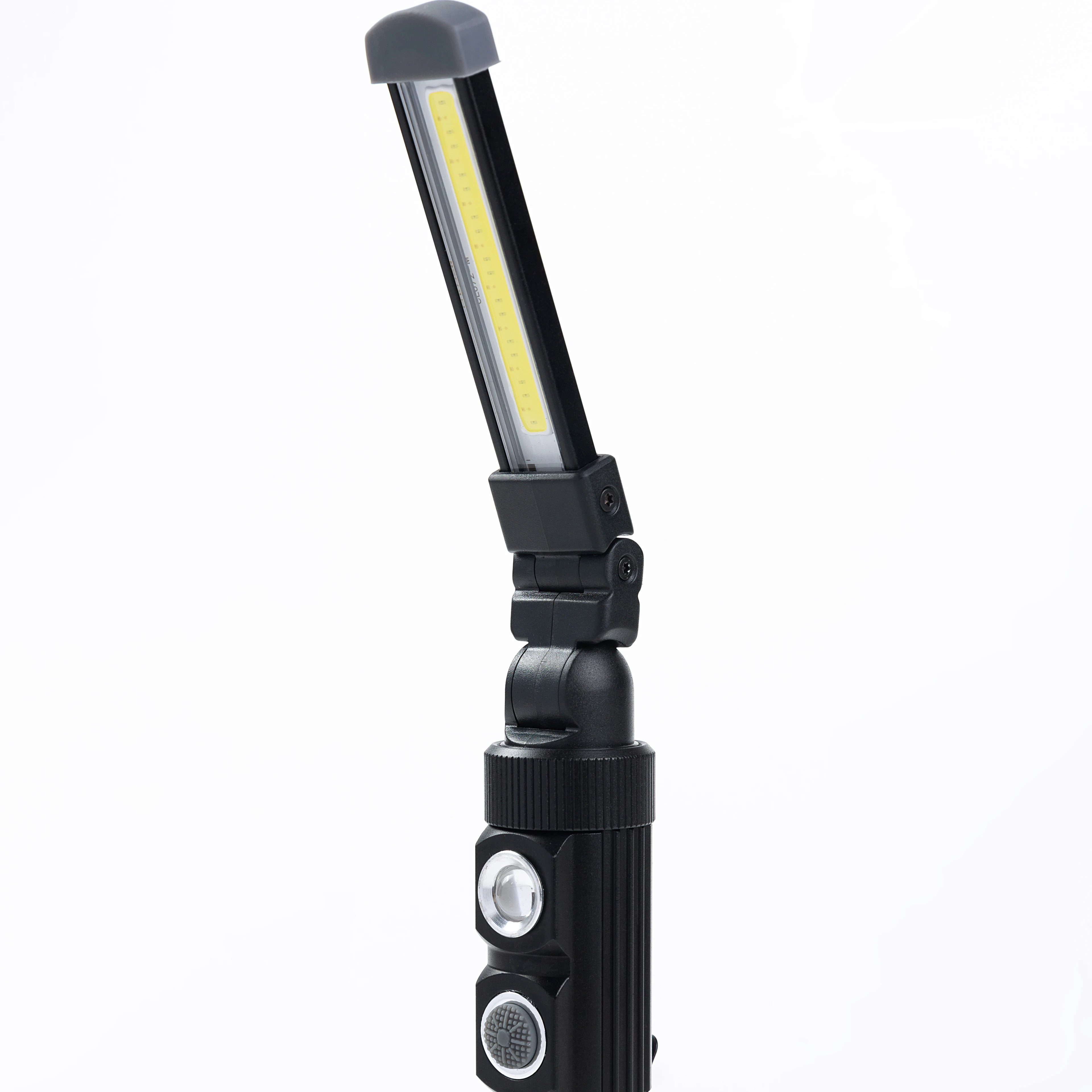 Portable 5 Mode 2 Switch COB Flashlight Torch USB Rechargeable LED Work Light Magnetic For Outdoor Camping