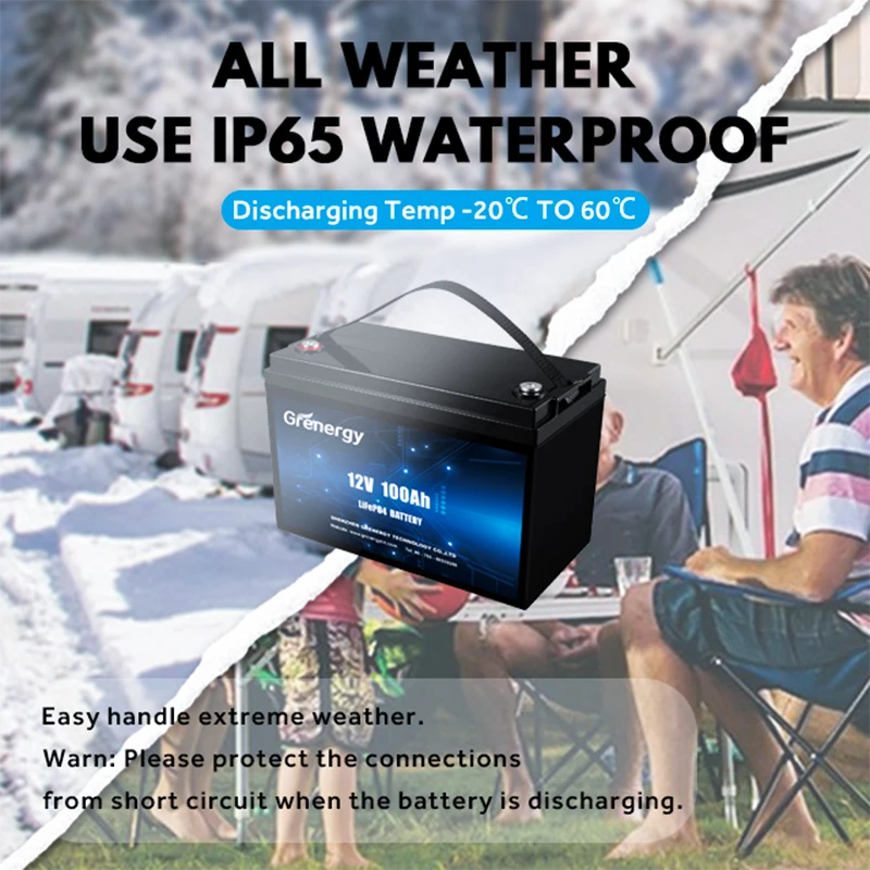 10 years Manufacturers deep cycle smart bms lifepo4 12v 100ah battery pack for SUBMARINES Solar Energy Storage Systems golf car