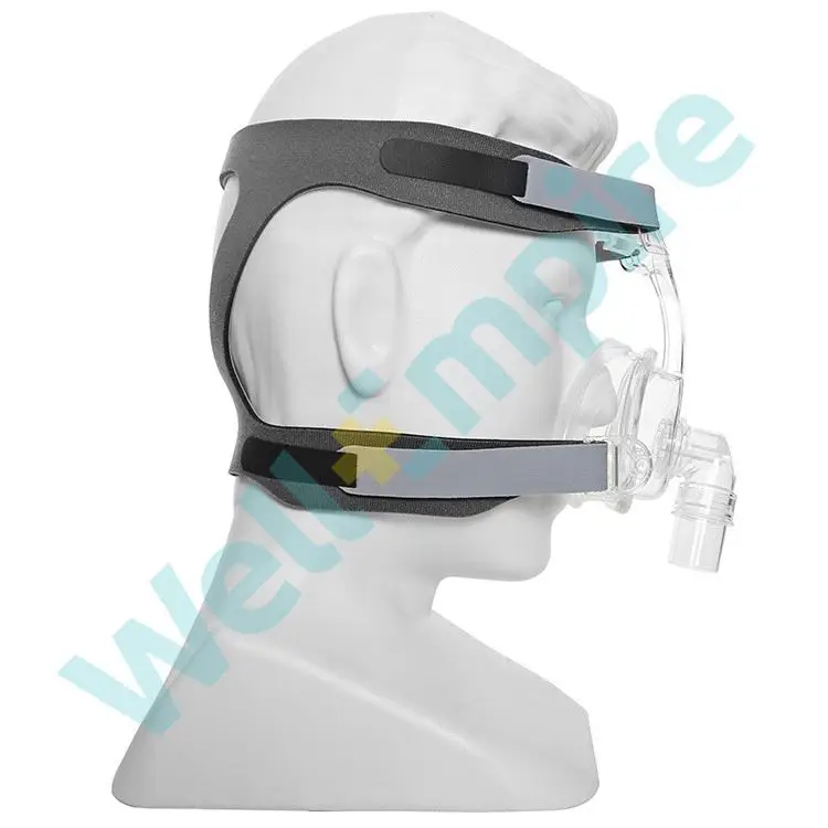 High Quality Wellempire Universal CPAP Headgear use for Full Face CPAP Mask, or Nasal Mask , Standard Black