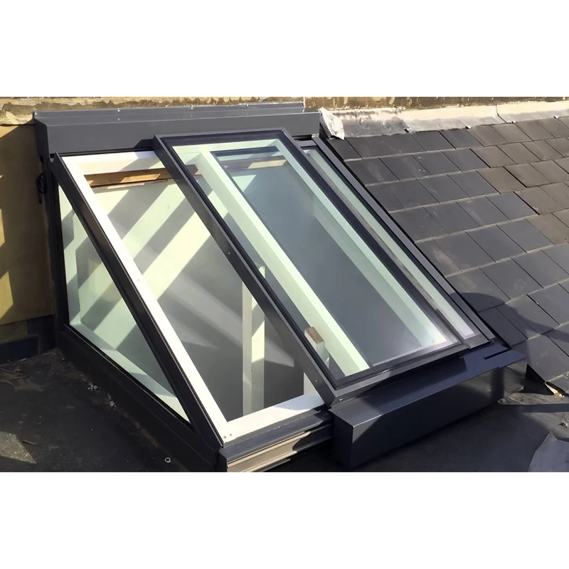 aluminum sliding sky roof window aluminium skylight roof window