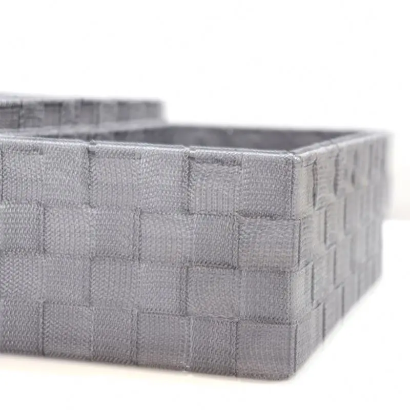 Factory Direct Sales Seagrass Mesh Storage Baskets Strong And Durable Canvas Bamboo Storage Baskets For Homefor Women