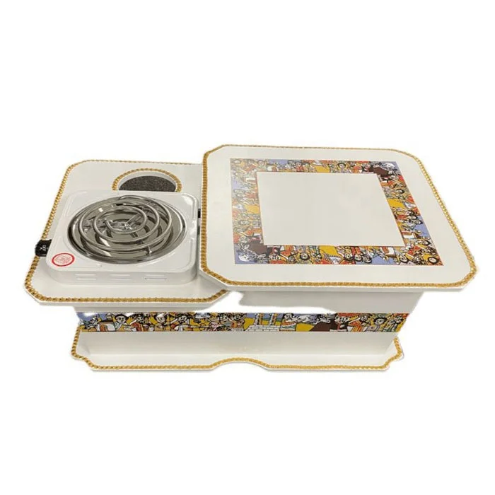 Ethiopia and Eritrea Habesha wooden Rekebot coffee table DS4