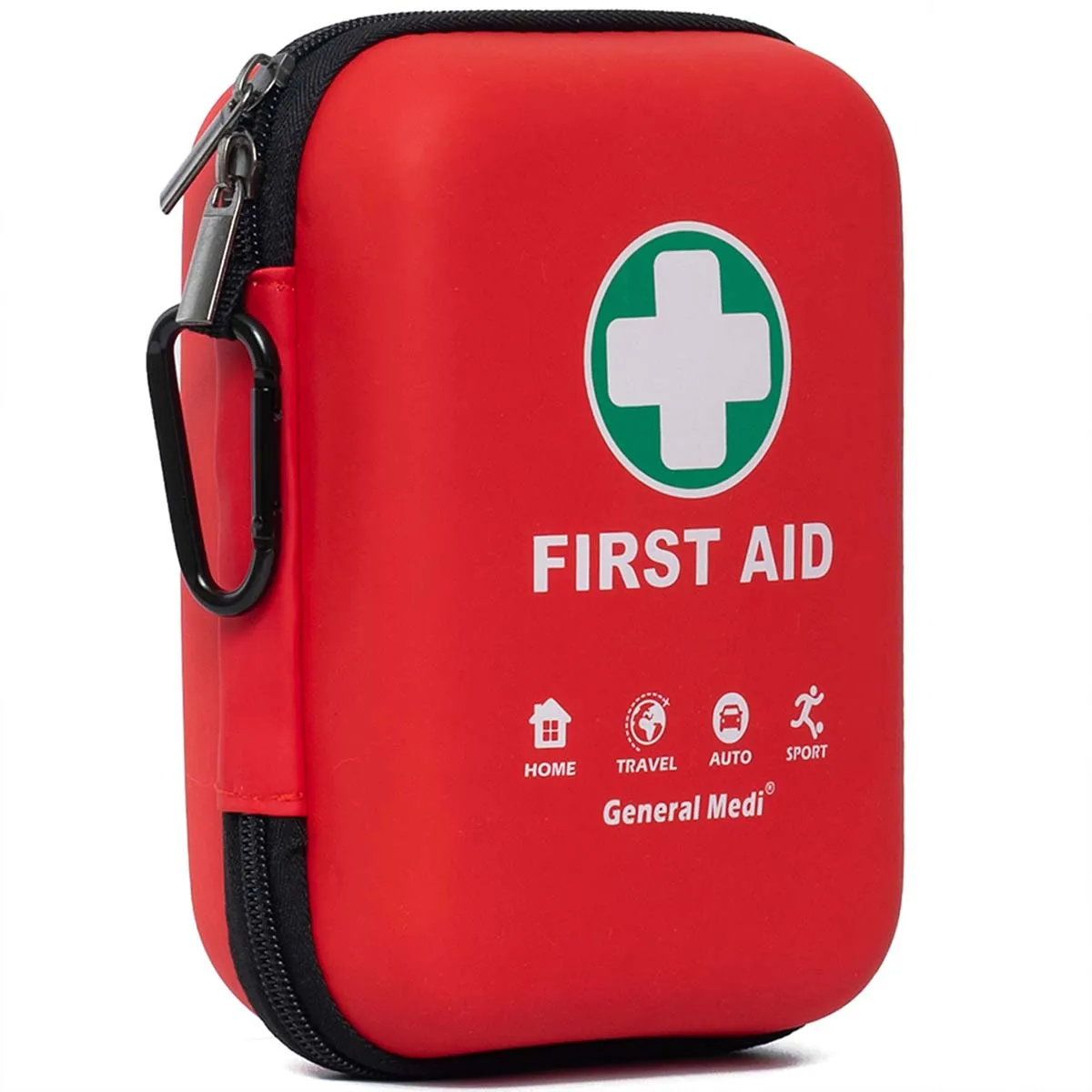 DIN 13157 Factory Supply Portable Custom 170 Piece Eva First Aid Kit Emergency Kit for Travel